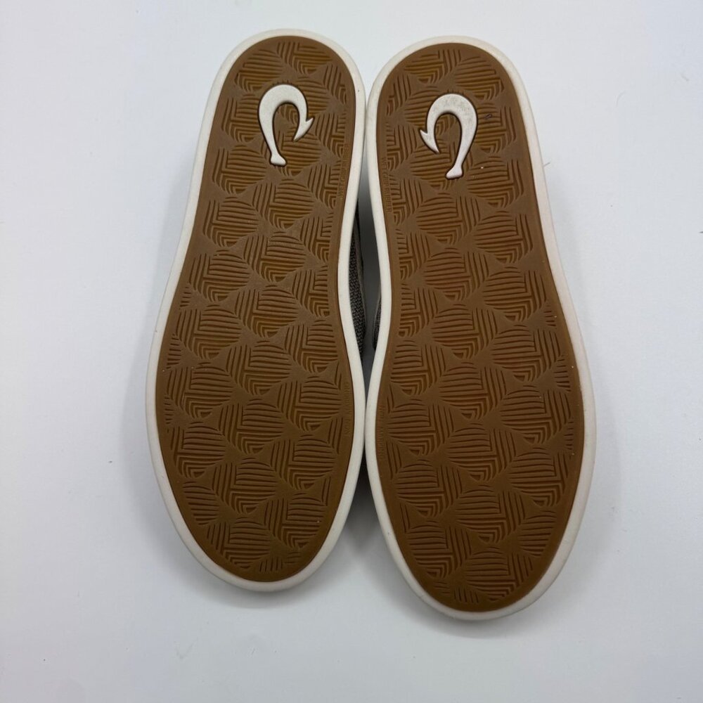 Olukai Pehuea Womens Slip-On Shoes Gray US 8.5 Lightweight Casual Textile & Rubb - Picture 6 of 10
